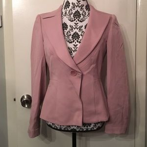 Armani Collezioni Pink Blazer Coat Top 8